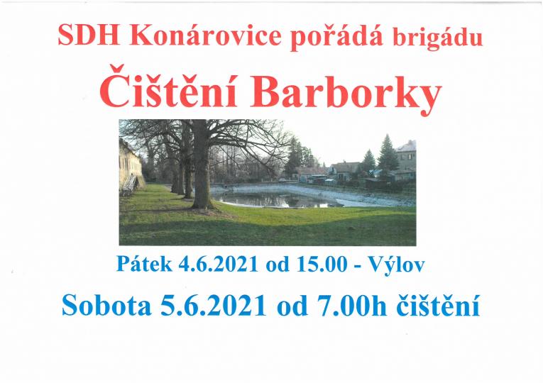 Čištění Barborky