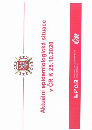 AKTUÁLNÍ EPIDEMIOLOGICKÁ SITUACE V ČR 1