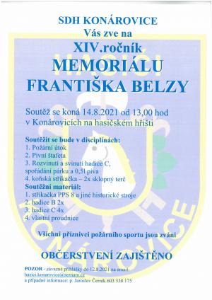 Memoriál Františka Belzy 1