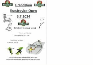 Grandslam Konárovice Open 5.7.2024